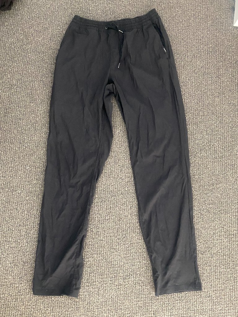 Previously Owned Oneill Mens Hybrid Trvlr Series Black Pants  Size S